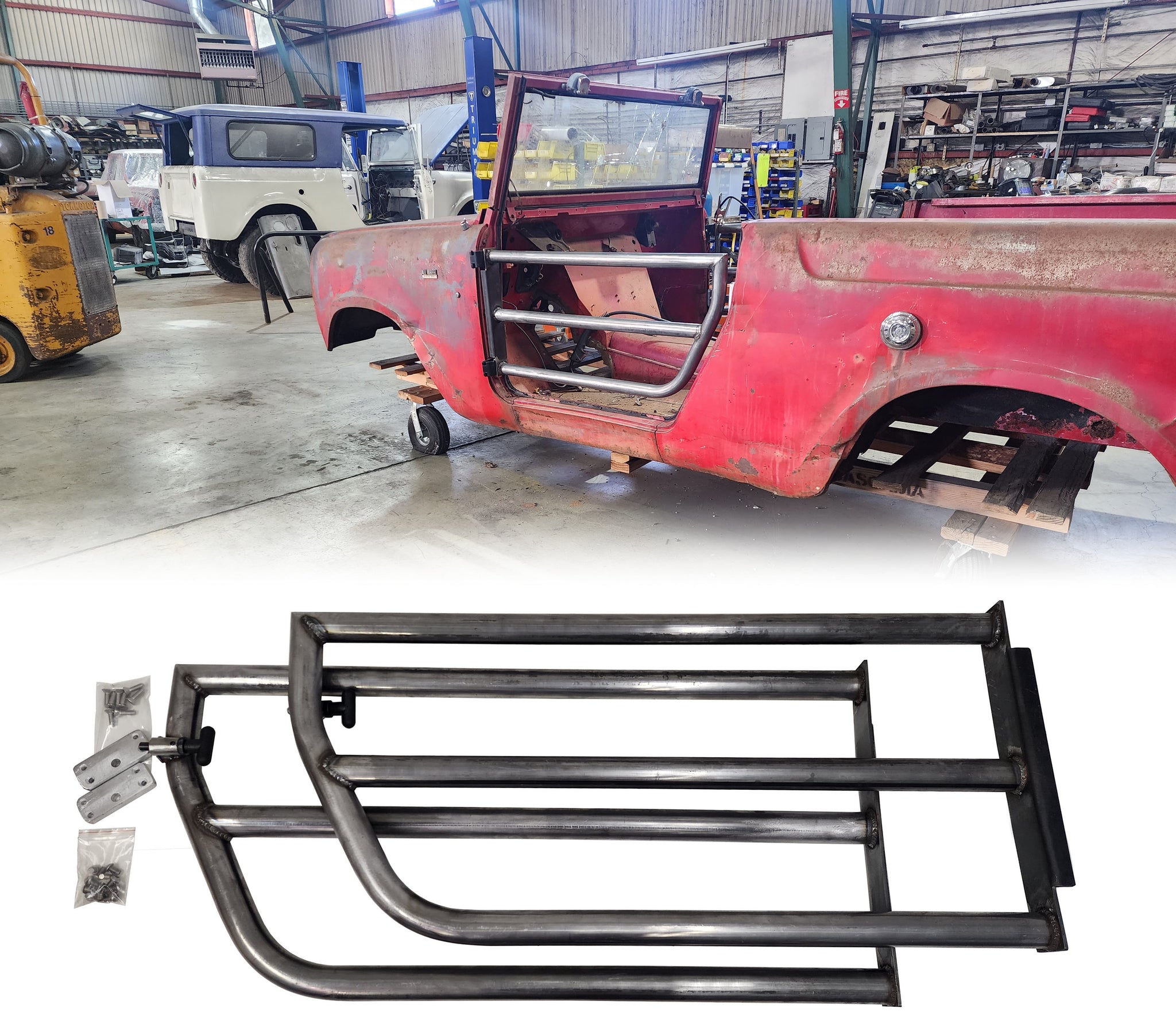 61-71 Scout 80 / 800 Tubular Trail Doors – ScoutUnlimited 61-71 Scout 80 / 800 Tubular Trail Doors – ScoutUnlimited