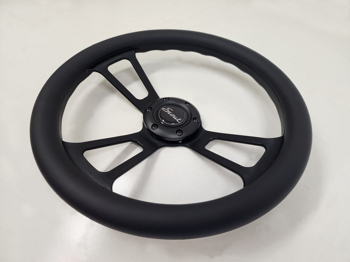Billet Specialties Steering Wheels GTX01 Half Wrap Steering Wheel