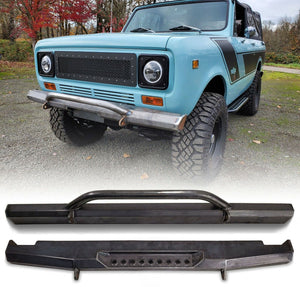 71-80 Scout II Harvester Front Rear Bumper Set